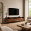 TV Stand – Solid Wood Media Console for Living Room