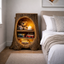 Solid Wood Nightstand – Modern Natural Bedside Table
