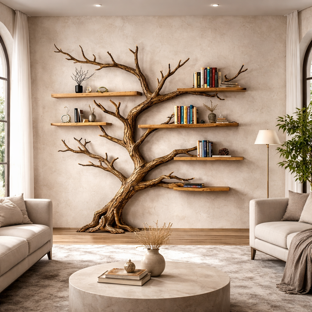 Tree Bookshelves