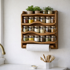 Floating Wooden Wall Shelves – Modern Storage & Décor