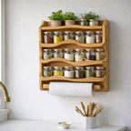 Floating Wooden Wall Shelves – Modern Storage & Décor