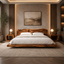 Live Edge Bed Frame – Solid Wood Bed with Natural Headboard