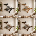 Tree Branch Wall Shelf – Solid Wood Display Shelf for Home Decor