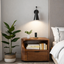 Solid Wood Nightstand – Modern Natural Bedside Table