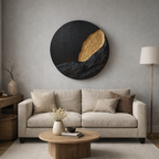 Sculptural Wall Art – Handmade Wooden Wall Decor for Modern Home