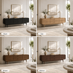 Sideboard Cabinet – Solid Wood Storage Cabinet for Living Room