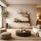 Tree Wall Shelf Decor – Artistic Wooden Floating Shelves