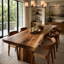 Live Edge Dining Table – Solid Wood Table for Dining Room