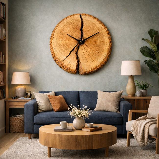 Wooden Wall Decor – Modern Natural Art for Living Spaces Main Image
