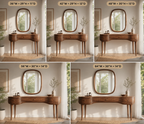 Makeup Vanity Table – Solid Wood Vanity with