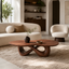Infinity Loop Sculptural Wood Coffee Table