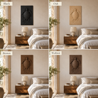 Sea Turtle Wood Wall Art – Solid Wood 3D Relief Carving for Coastal Bedroom Decor