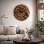 Wooden Wall Decor – Modern Natural Art for Living Spaces