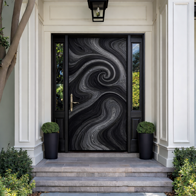 Solid Wood Entry Door – Handcrafted Natural Wooden Door Design Main Image