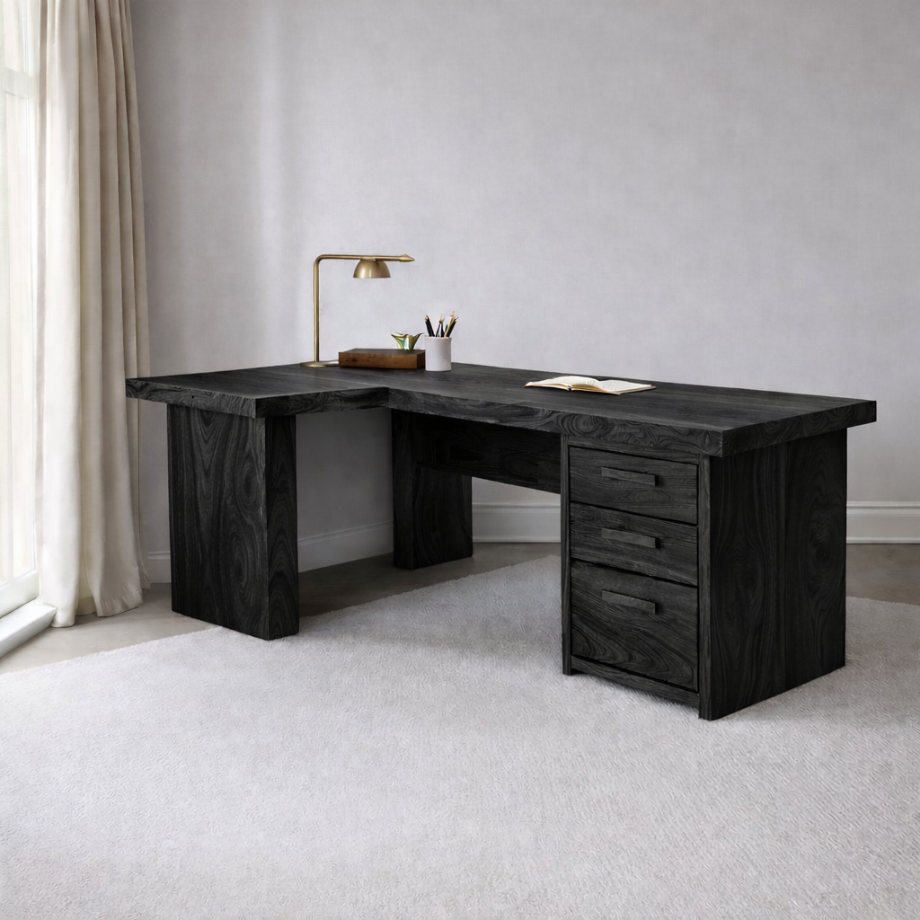 Office Desk – Solid Wood Desk for Modern Home Office