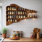 Floating Wooden Wall Shelves – Modern Storage & Décor