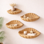 Shell-Inspired Solid Wood Floating Wall Shelves – Sculptural Display