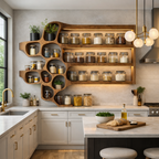 Floating Wooden Wall Shelves – Modern Storage & Décor