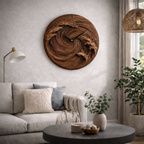 Wooden Wall Decor – Modern Natural Art for Living Spaces
