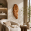Live Edge Wood Wall Clock – Solid Wood Decorative Clock for Living Room Decor