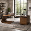 Solid Wood Desk – Handmade Wooden Desk for Modern Office