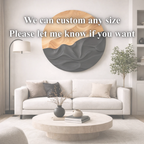 Sculptural Wall Art – Handmade Wooden Decor for Modern Home
