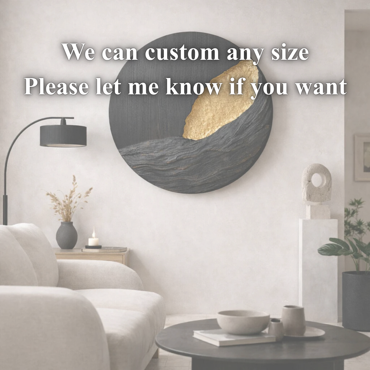 Sculptural Wall Art – Handmade Wooden Wall Decor for Modern Home