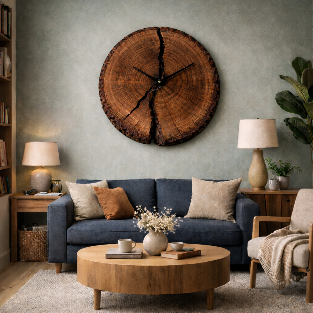Wooden Wall Decor – Modern Natural Art for Living Spaces