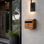 Wood Mailbox – Solid Wood Wall Mounted Mailbox for Outdoor Entryway Decor