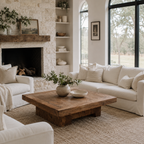 Solid Wood Coffee Table – Modern Natural Furniture for Living Rooms