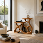Organic Cutout Vinyl Record Console