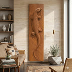 Vertical Wall Art Panel – Solid Wood Decorative Panel for Modern Home Decor