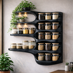 Floating Wooden Wall Shelves – Modern Natural Storage & Decor
