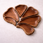 Wooden Serving Tray & Bowl Set – Natural Tableware for Entertaining