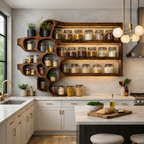 Floating Wooden Wall Shelves – Modern Storage & Décor