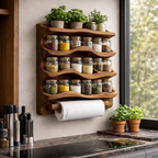 Floating Wooden Wall Shelves – Modern Storage & Décor