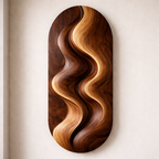 Wall Sculpture – Handmade Sculptural Wood Decor for Modern Home