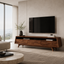TV Stand – Solid Wood Media Console for Living Room