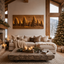 Backlit Pine Forest Wood Wall Art