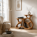 Organic Cutout Vinyl Record Console