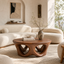 Sculptural Organic Wood Coffee Table