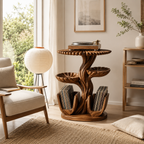 Sculptural Vinyl Record Stand