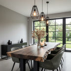 Solid Wood Dining Table – Modern Natural Furniture for Dining Spaces