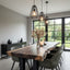 Solid Wood Dining Table – Modern Natural Furniture for Dining Spaces