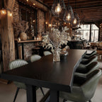 Solid Wood Dining Table – Modern Natural Furniture for Dining Spaces