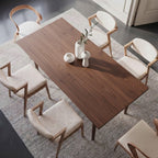 Solid Wood Dining Table – Modern Natural Furniture for Dining Spaces