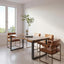Solid Wood Dining Table – Modern Natural Furniture for Dining Spaces